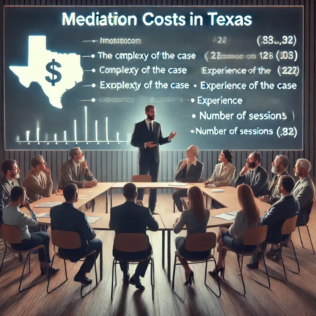 Cost of Mediation in Texas