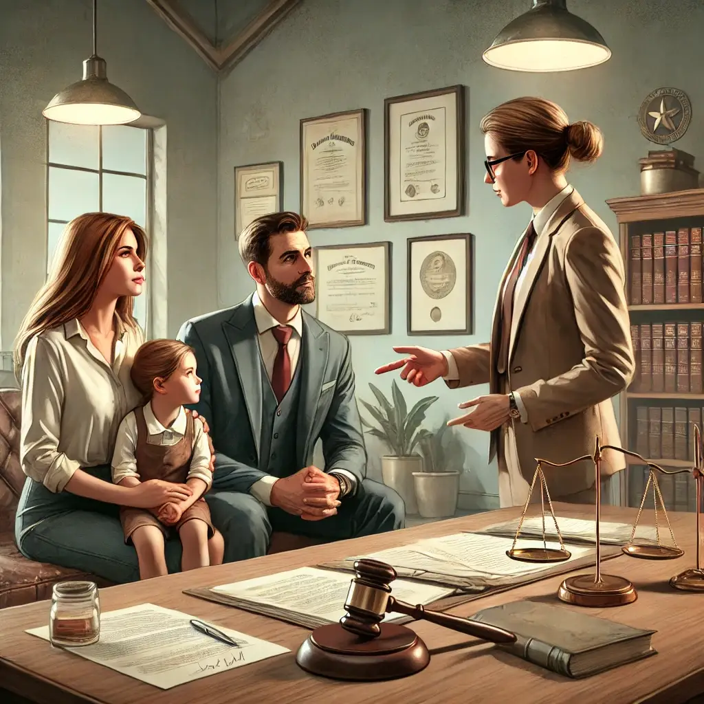Texas Divorce Court Case