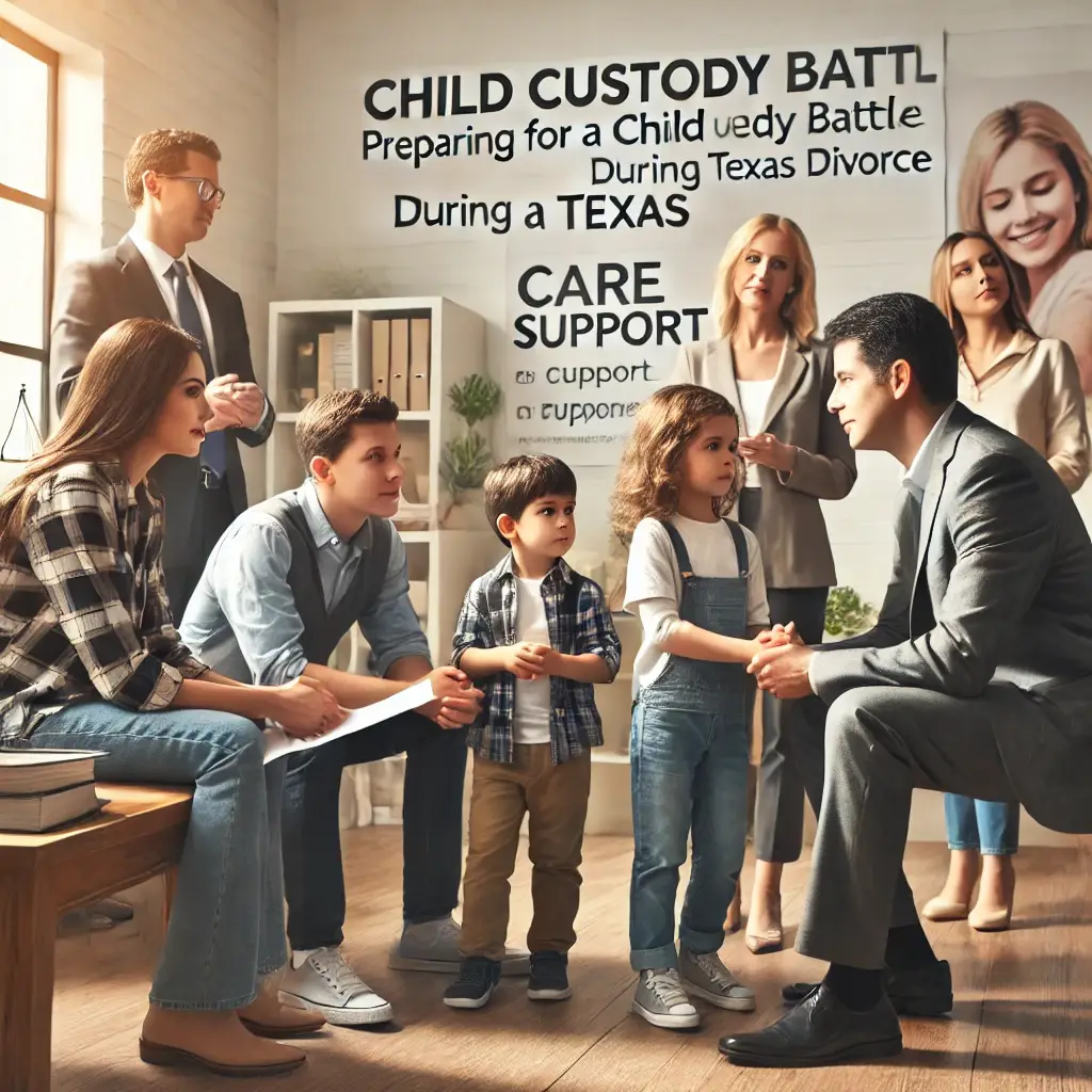 Prepare for a Child Custody Battle During Your Texas Divorce