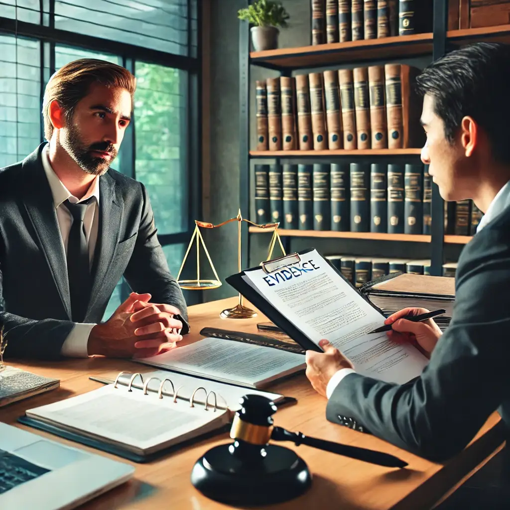 evidence in divorce case