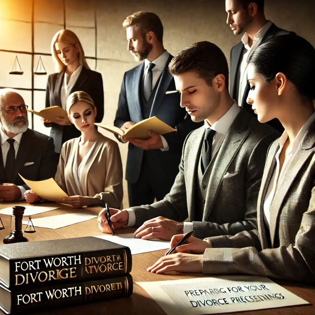 Fort Worth Divorce Attorneys' Tips for Preparing for Your Divorce Proceedings