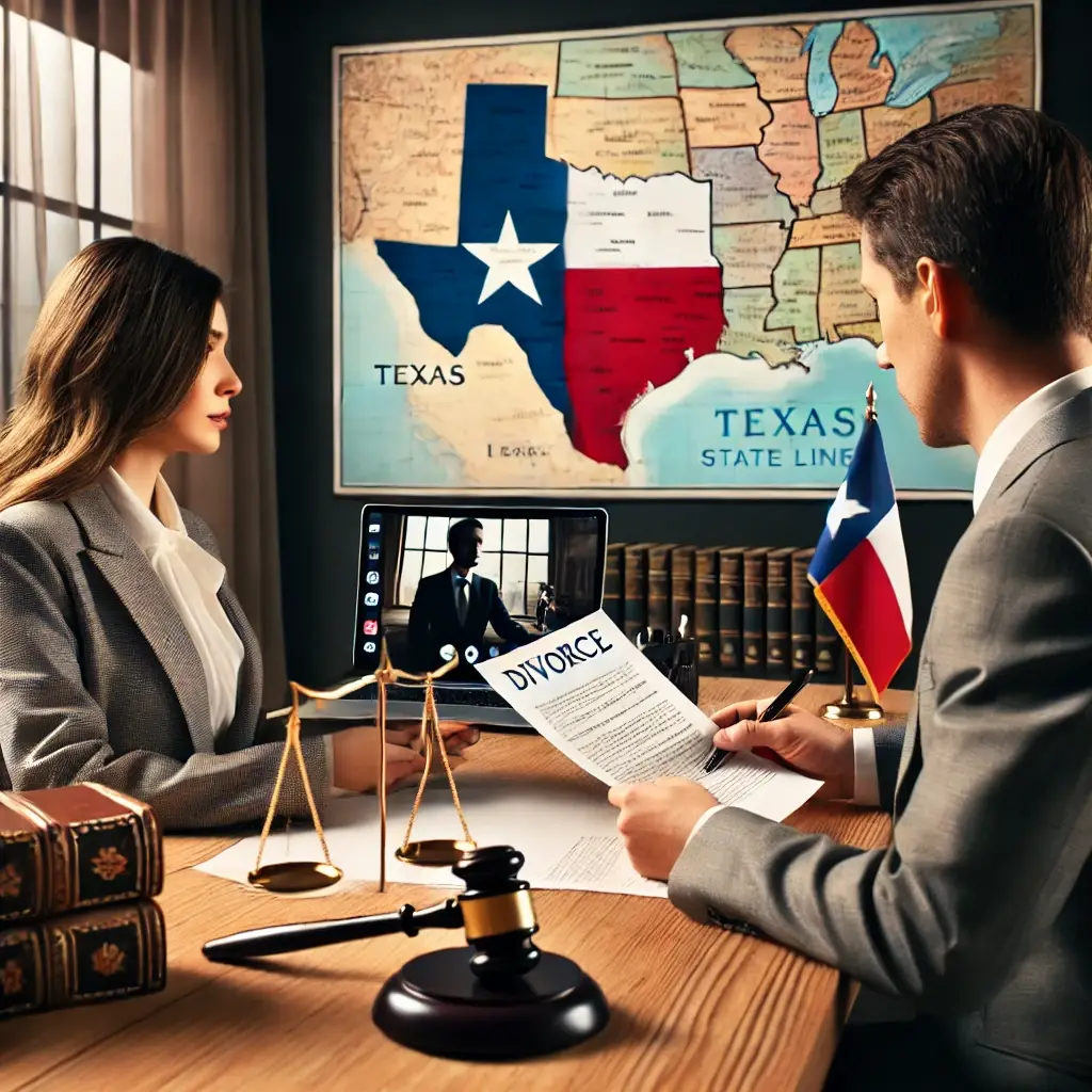 filing for divorce out of state
