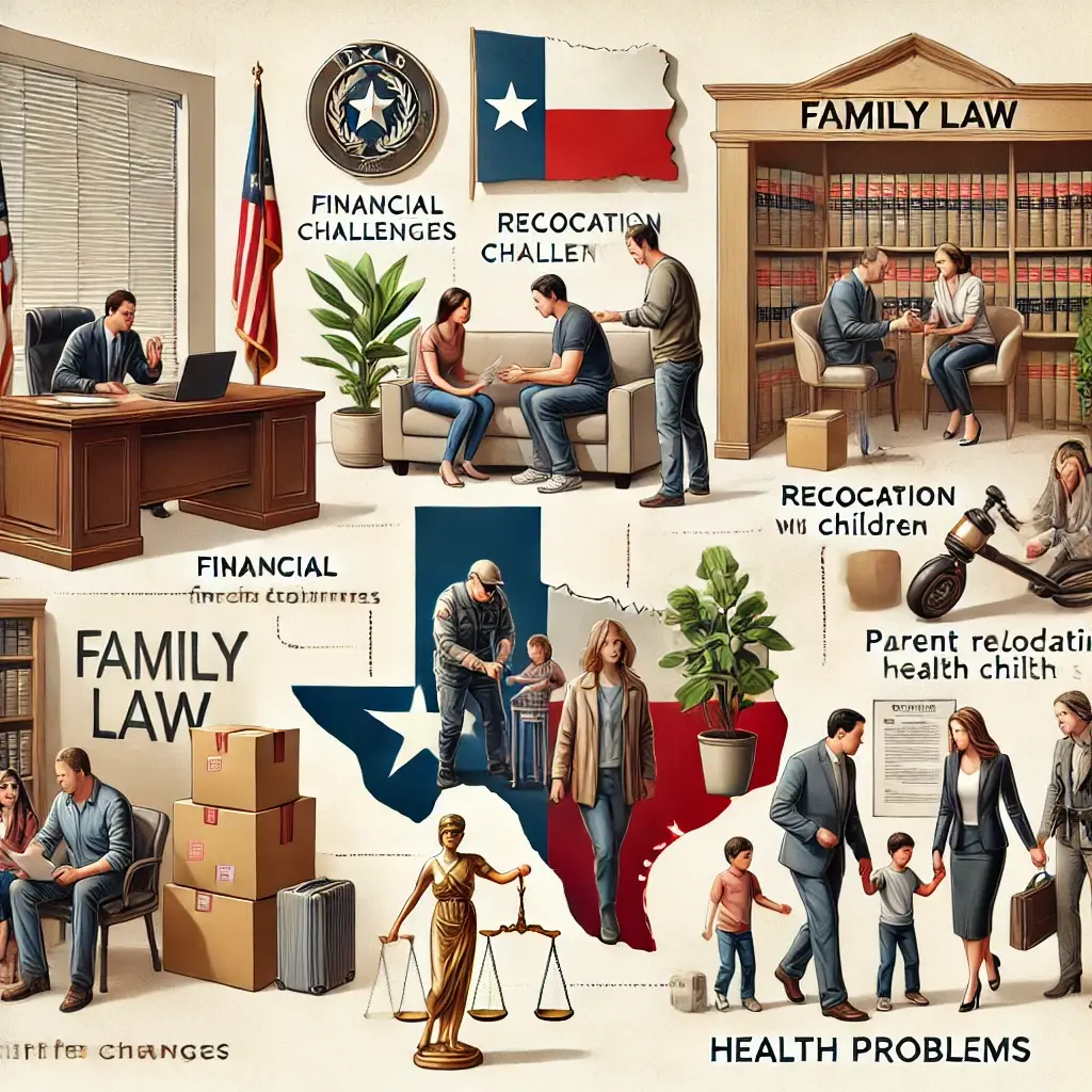 Common examples of changes in material law