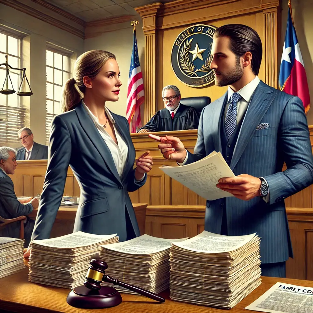 What to Do If Your Ex-Spouse Files a Lawsuit Against You in Texas