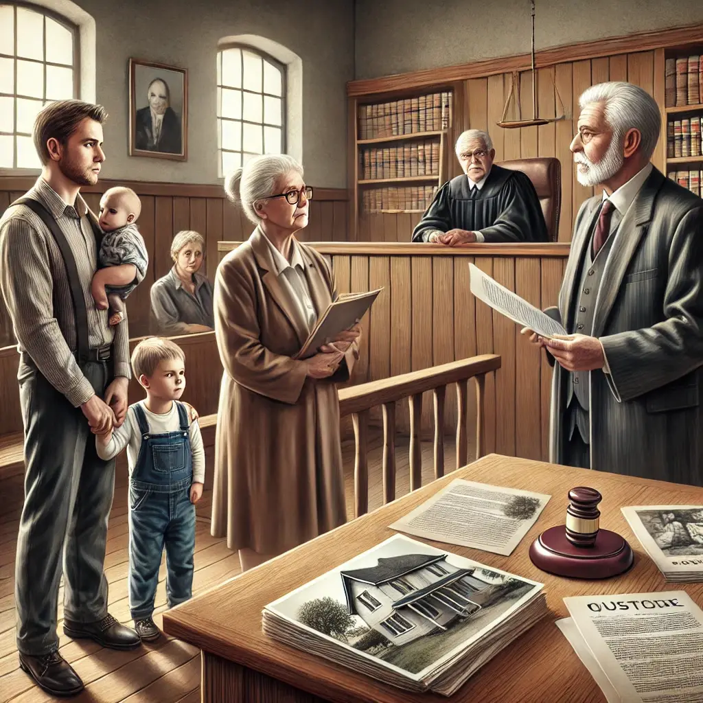 grandparents must present strong evidence 