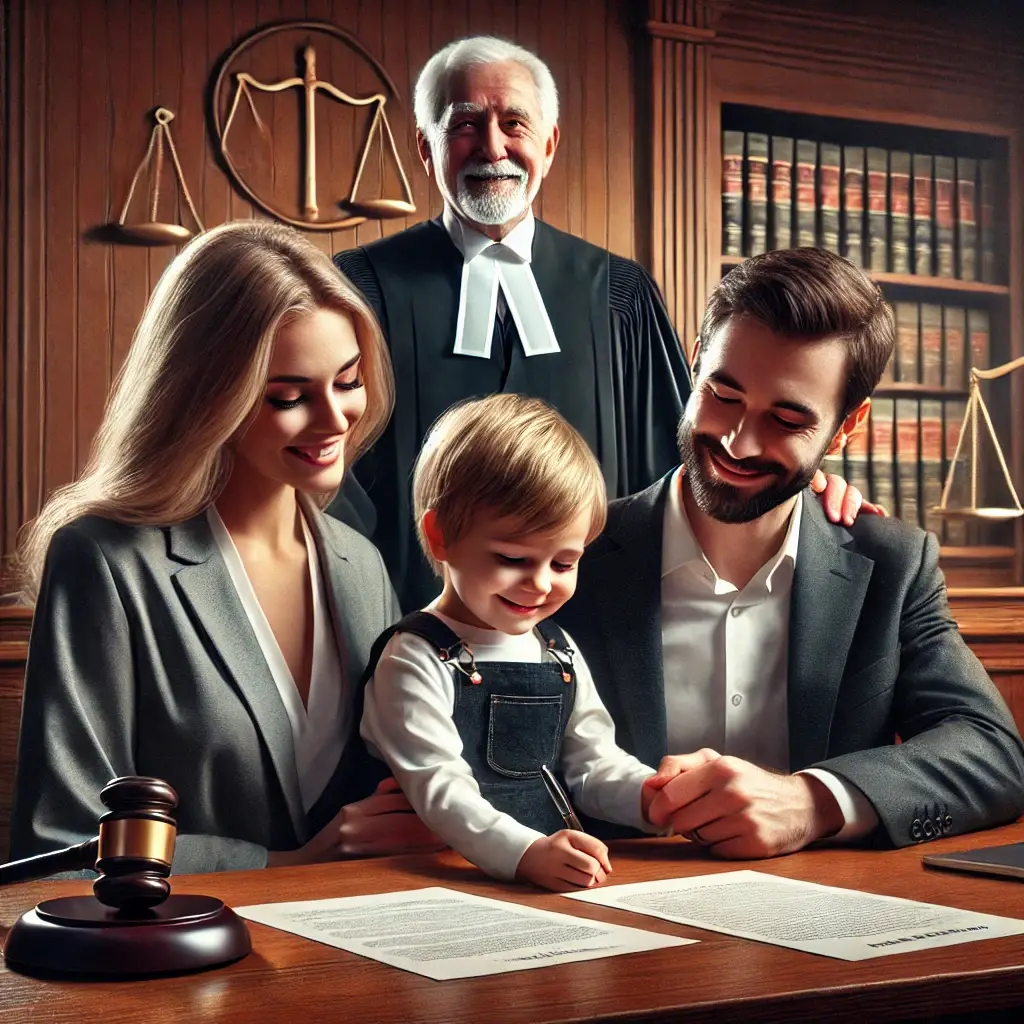 a biological parent may adopt their child back in certain cases