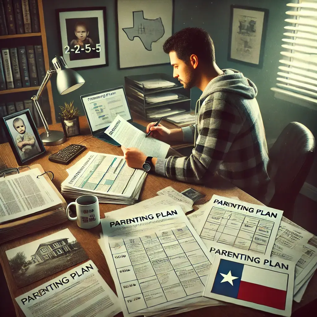 How to Present a 2-2-5-5 Plan to the Court During a Texas Divorce