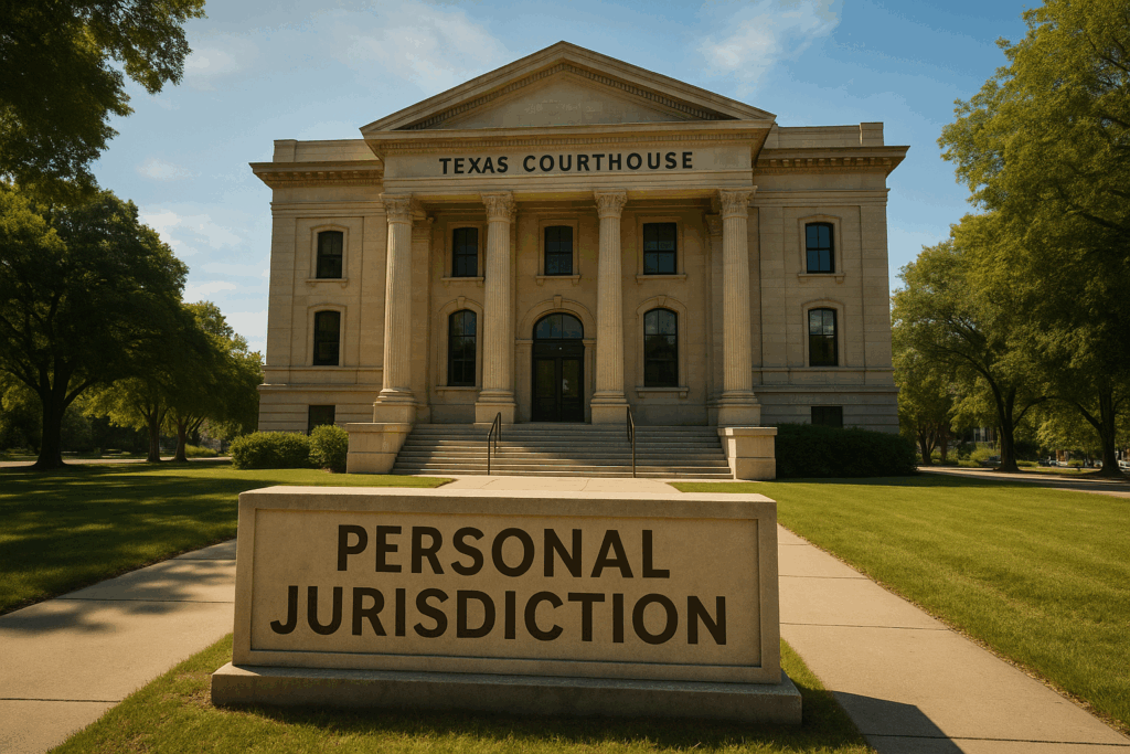 An overview of personal jurisdiction in Texas divorce cases.