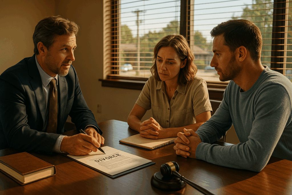Practical advice being offered to clients facing out of state divorce.