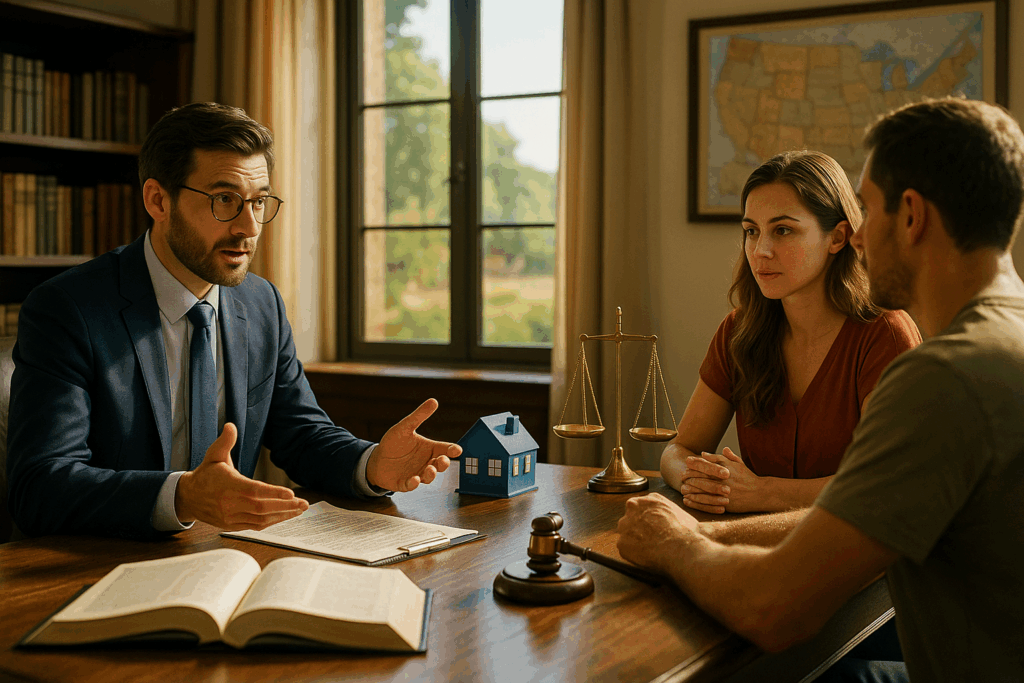 Real-world examples of legal situations in out of state divorce cases.