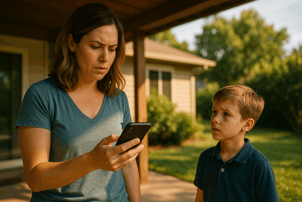 A parent making unilateral decisions about the child.
