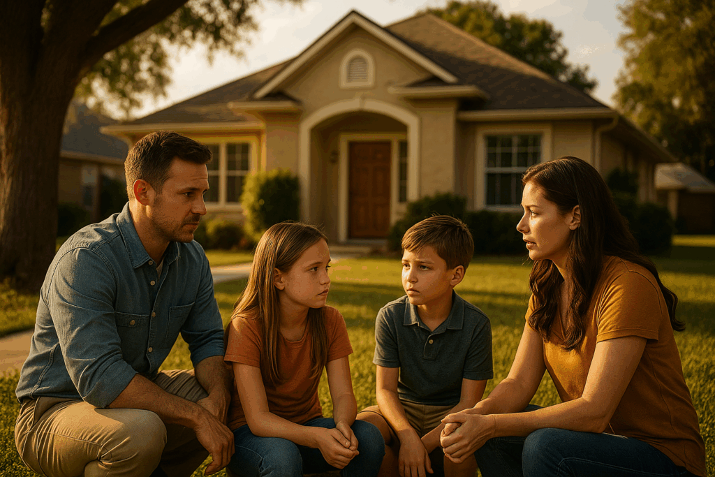 A visual representation of the concept of habitual residence in child custody matters.
