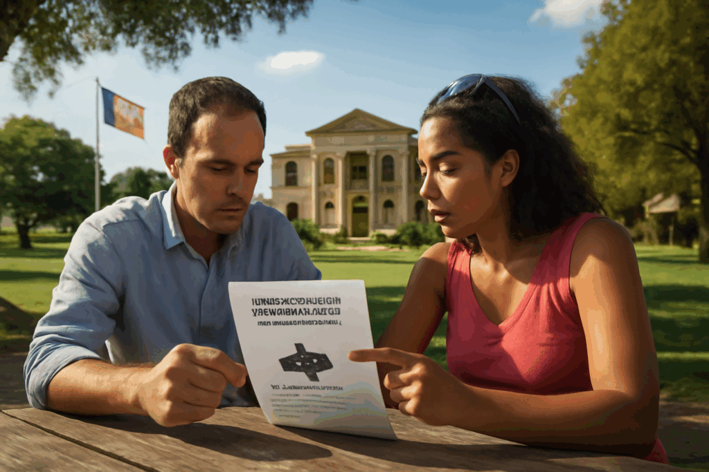 An illustration depicting the importance of utilizing consular channels for service in Texas divorce cases.