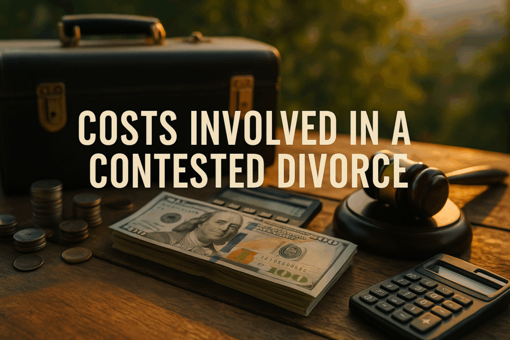 Costs Involved in a Contested Divorce