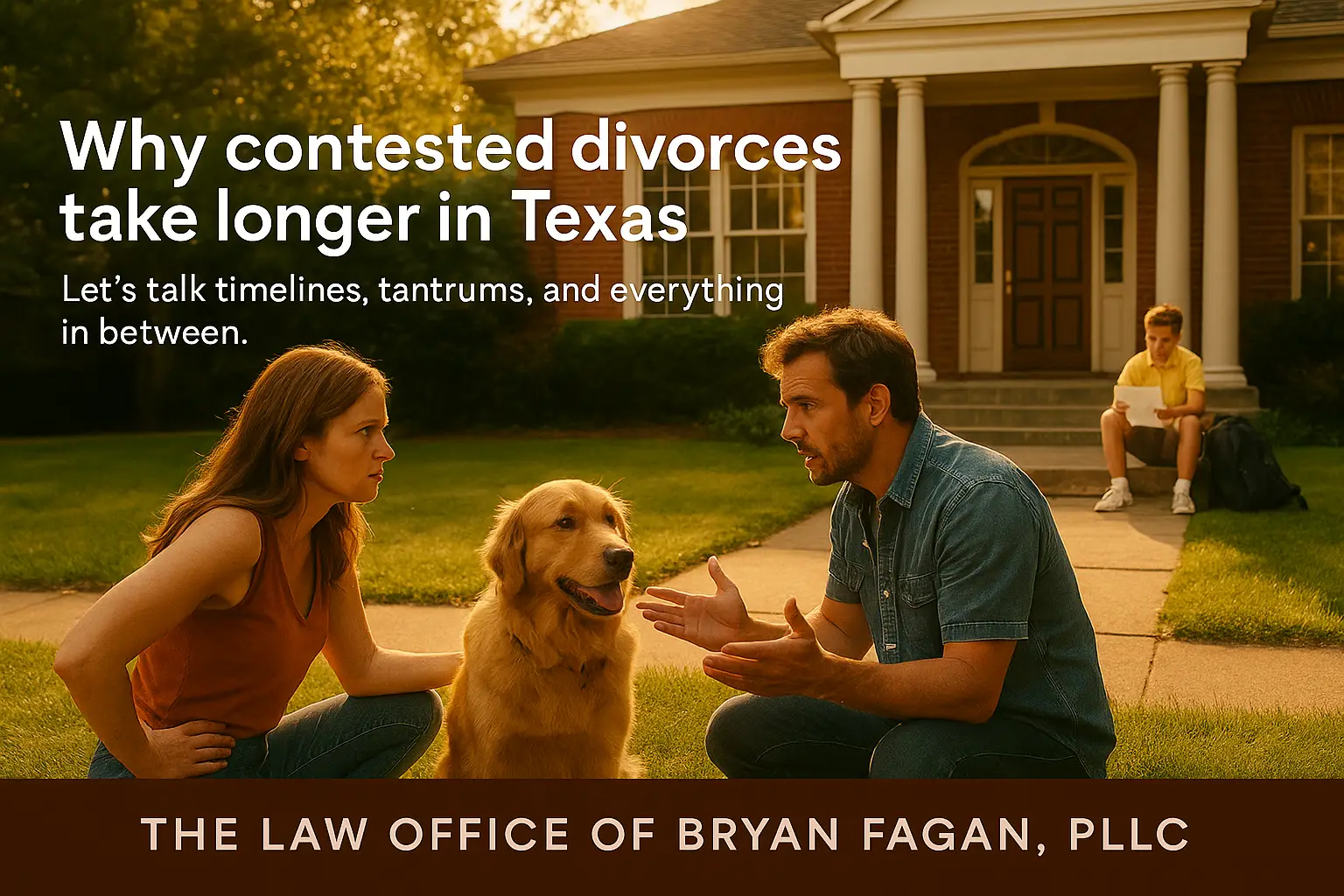why contested divorces take longer in Texas